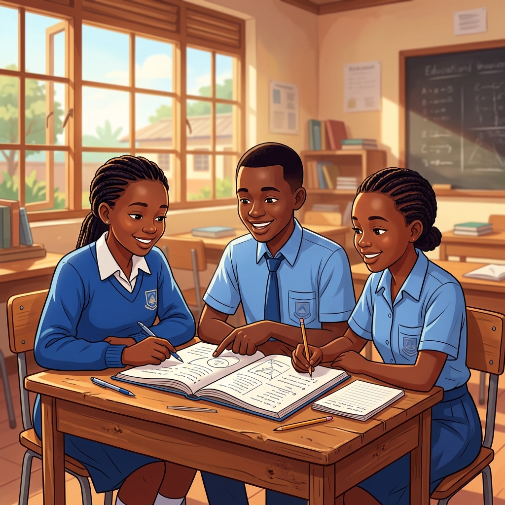 School portal illustration